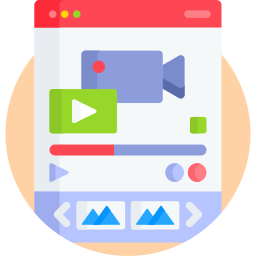 Video player icon