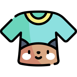 Baby clothes icon