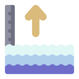 wasserstand icon