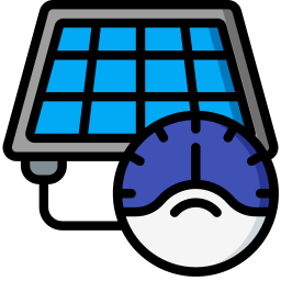 Solar panels icon