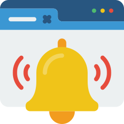 Notification bell icon