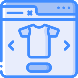 Clothing store icon