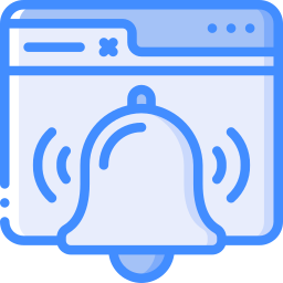 Notification bell icon