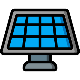 Solar panels icon