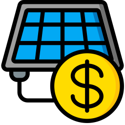 Solar panels icon