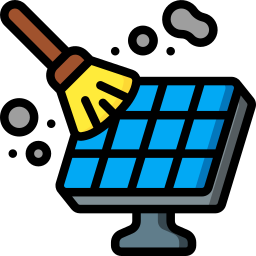 Solar panels icon