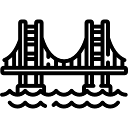 Golden state icon