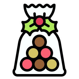 Candy bag icon