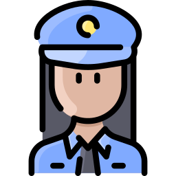 Policewoman icon