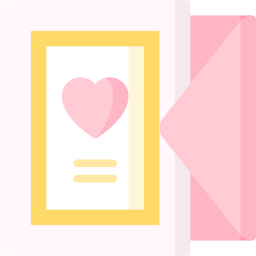 Wedding invitation icon