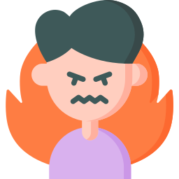 Angry icon