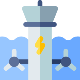 Tidal power icon