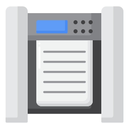 Printing machine icon