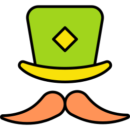 moustache Icône