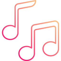 Music notes icon