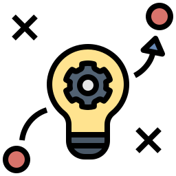 Strategy development icon