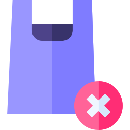 Plastic bag icon