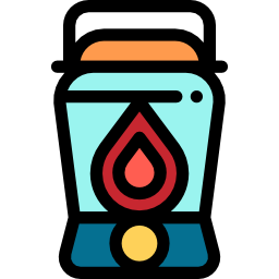 Fire lamp icon