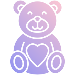 Teddy bear icon