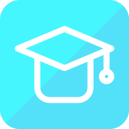 Graduation hat icon