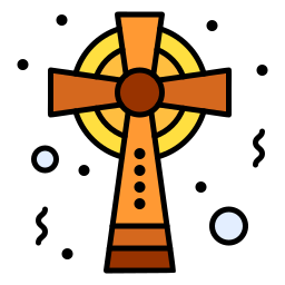 Celtic cross icon