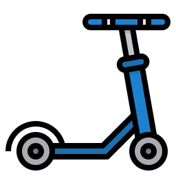 kick-scooter icoon