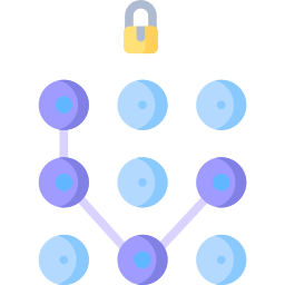 Lock pattern icon