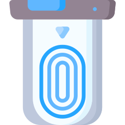 Finger scanner icon