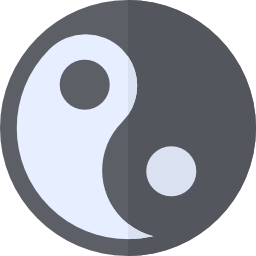 yin yang ikona