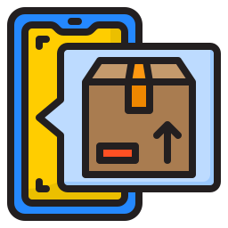 Delivery box icon