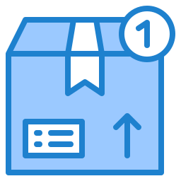 Delivery box icon