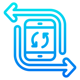 Data transfer icon