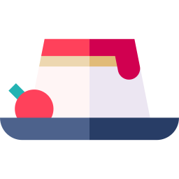 Panna cotta icon