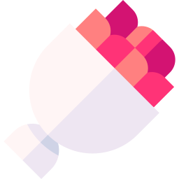 Flower bouquet icon