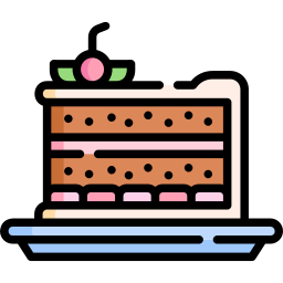 Cake slice icon