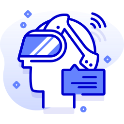 Virtual reality icon