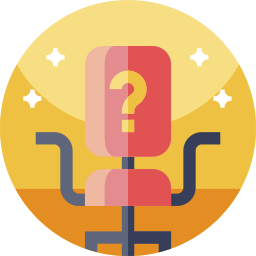 Office chair icon