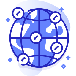 World grid icon