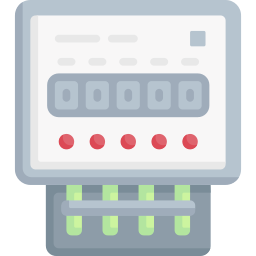 compteur électrique Icône