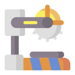 Cutter machine icon