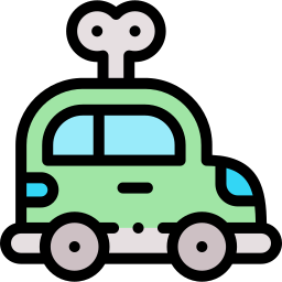 Car toy icon