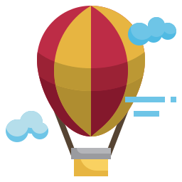 heißluftballon icon