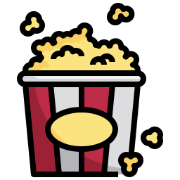 popcorn icoon