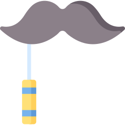 moustache Icône