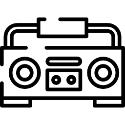 Radio cassette icon