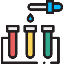 Test tubes icon