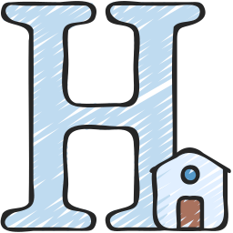 Letter h icon