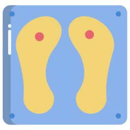 Buddhas footprint icon