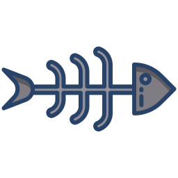 Fish bones icon