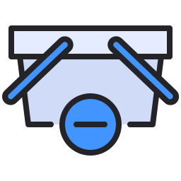 Shopping basket icon